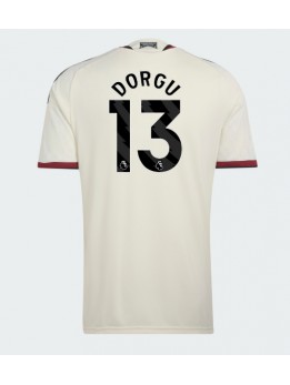 Moški Nogometna dresi replika Manchester United Patrick Dorgu #13 Tretji 2026-27 Kratek rokav Moški Nogometna dresi replika Manchester United Patrick Dorgu #13 Tretji 2026-27 Kratek rokav